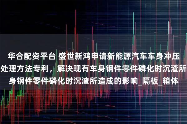 华合配资平台 盛世新鸿申请新能源汽车车身冲压零件用表面处理装置及处理方法专利，解决现有车身钢件零件磷化时沉渣所造成的影响_隔板_箱体